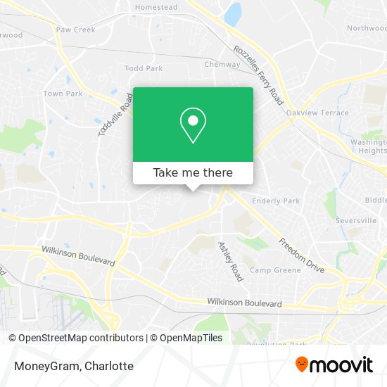 MoneyGram map