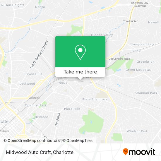 Midwood Auto Craft map