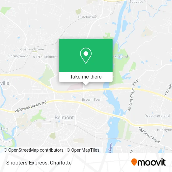 Shooters Express map