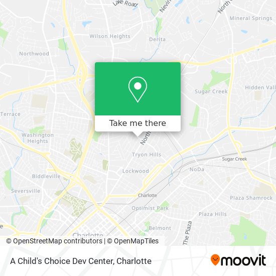 Mapa de A Child's Choice Dev Center