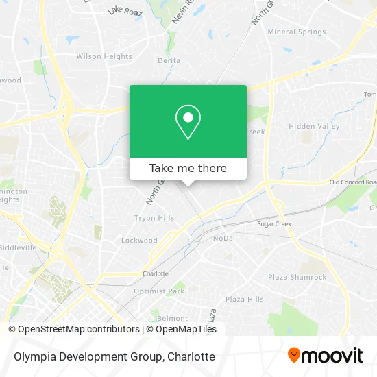 Olympia Development Group map