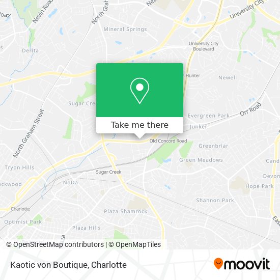 Kaotic von Boutique map
