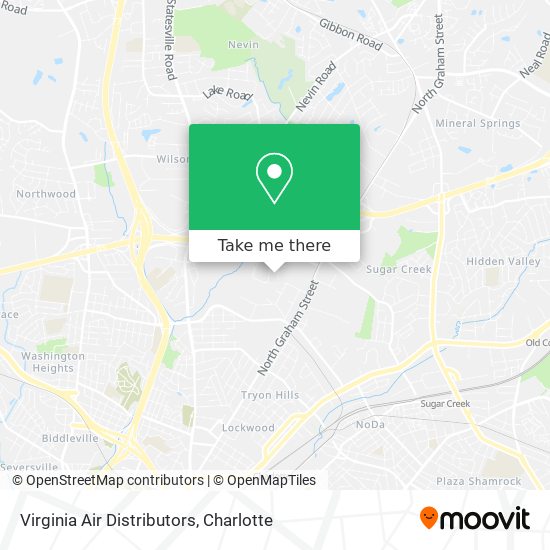 Mapa de Virginia Air Distributors