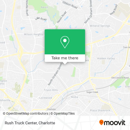 Rush Truck Center map