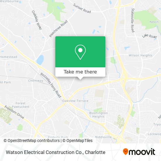 Watson Electrical Construction Co. map