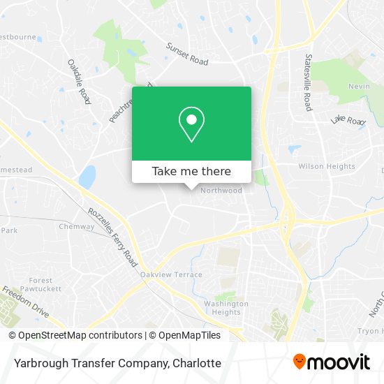 Yarbrough Transfer Company map