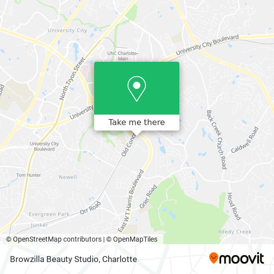 Browzilla Beauty Studio map