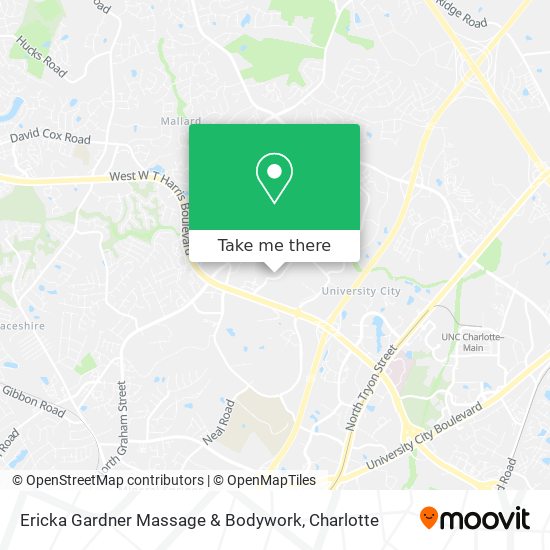 Ericka Gardner Massage & Bodywork map