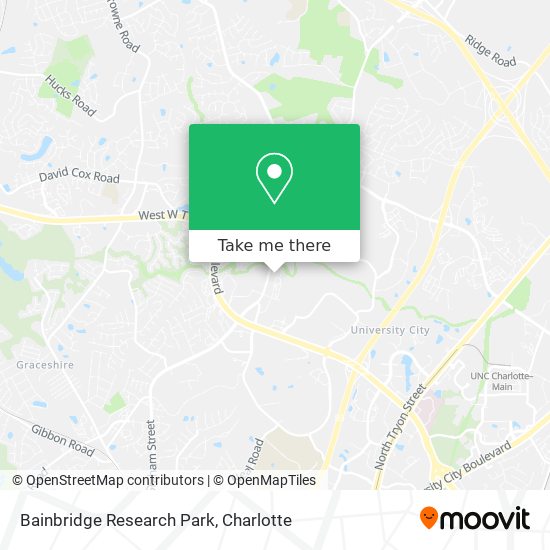 Bainbridge Research Park map