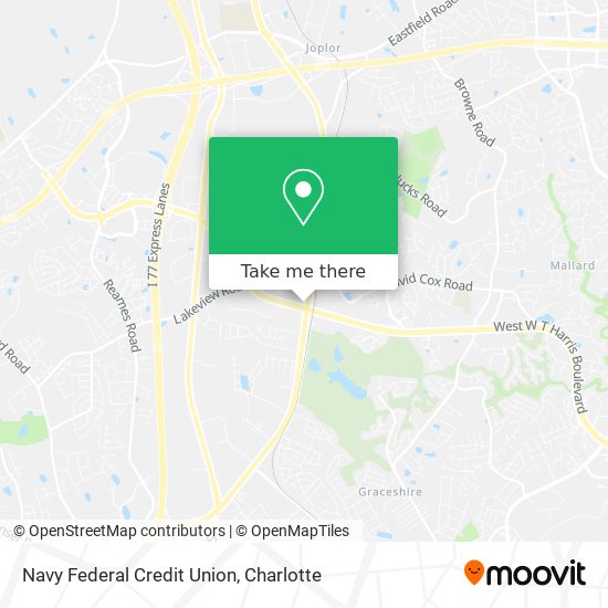 Navy Federal Credit Union map