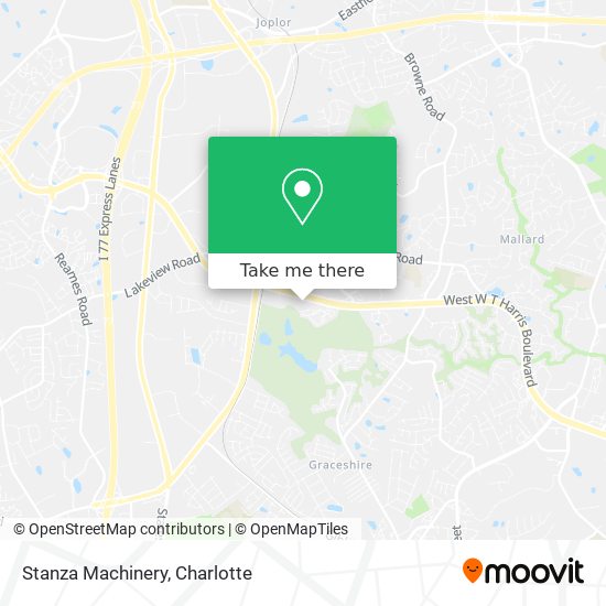 Stanza Machinery map
