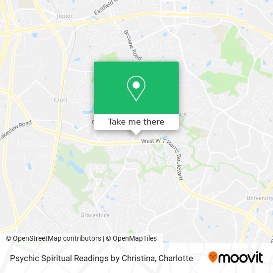 Mapa de Psychic Spiritual Readings by Christina