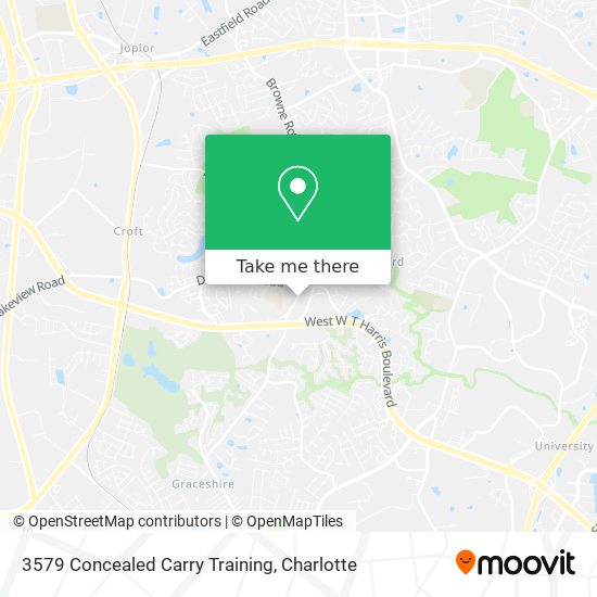 3579 Concealed Carry Training map