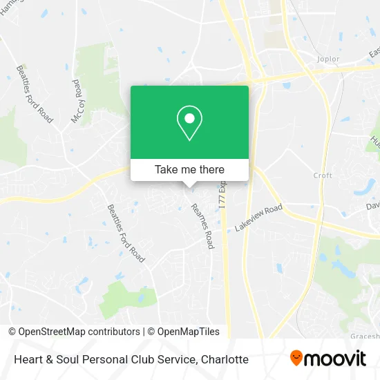 Mapa de Heart & Soul Personal Club Service