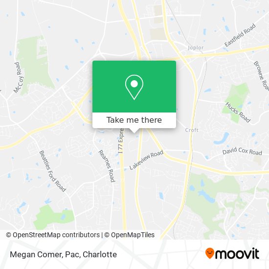 Mapa de Megan Comer, Pac