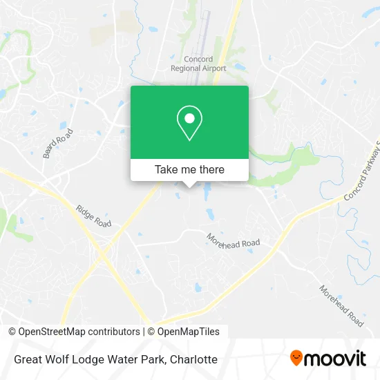 Great Wolf Lodge Water Park map