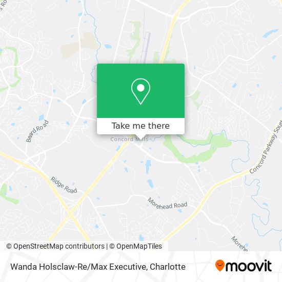 Mapa de Wanda Holsclaw-Re / Max Executive