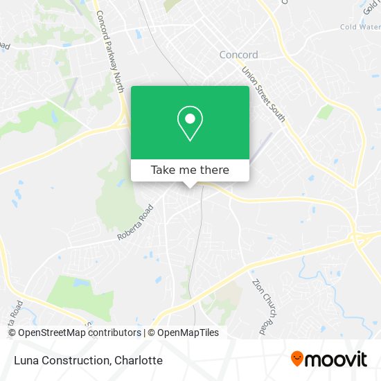 Luna Construction map