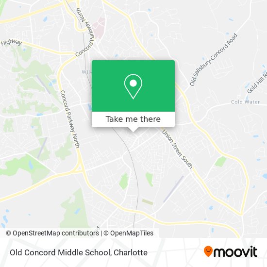 Mapa de Old Concord Middle School