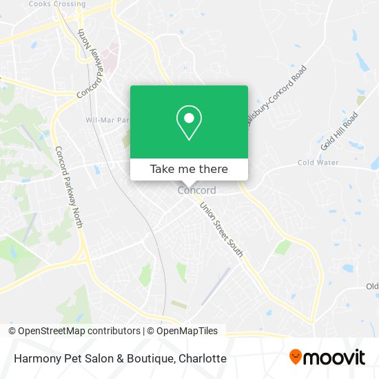Harmony Pet Salon & Boutique map