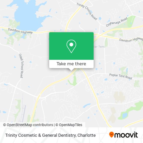 Trinity Cosmetic & General Dentistry map