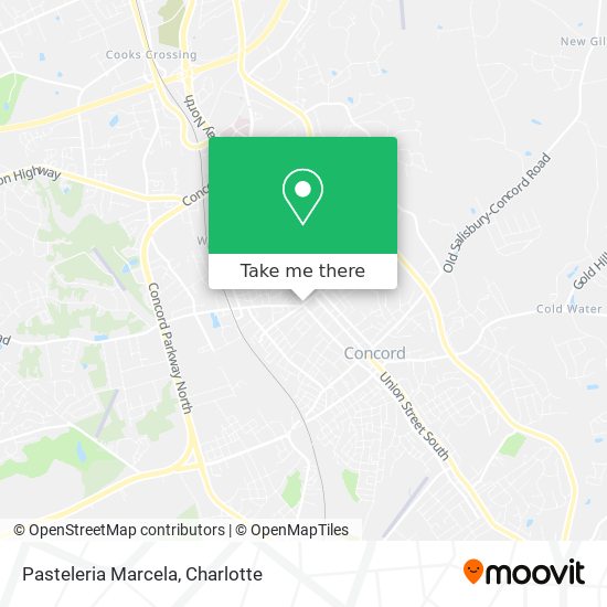 Pasteleria Marcela map