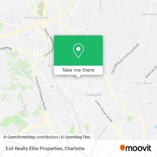 Exit Realty Elite Properties map