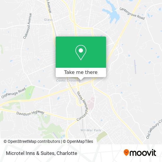 Microtel Inns & Suites map
