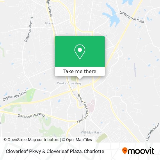Cloverleaf Pkwy & Cloverleaf Plaza map