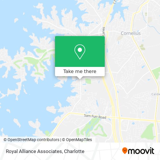 Mapa de Royal Alliance Associates