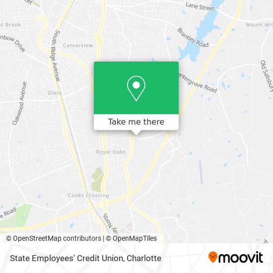State Employees' Credit Union map