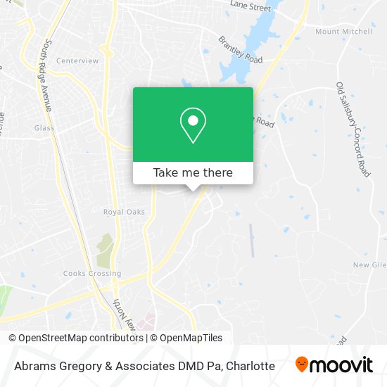 Abrams Gregory & Associates DMD Pa map
