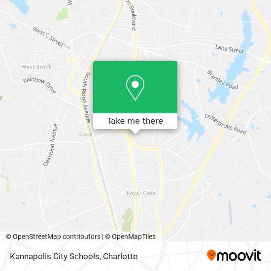 Kannapolis City Schools map