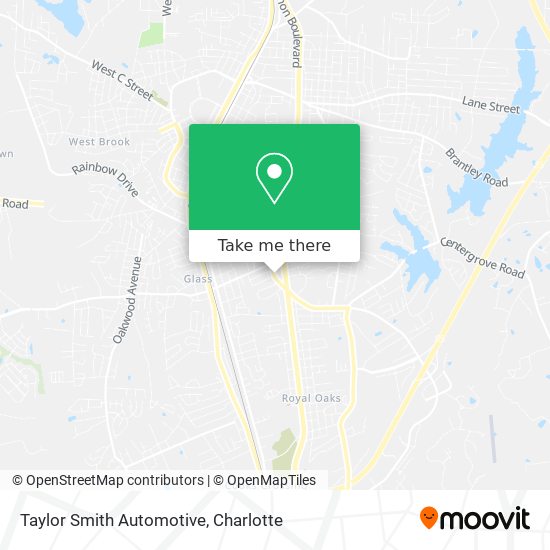 Taylor Smith Automotive map