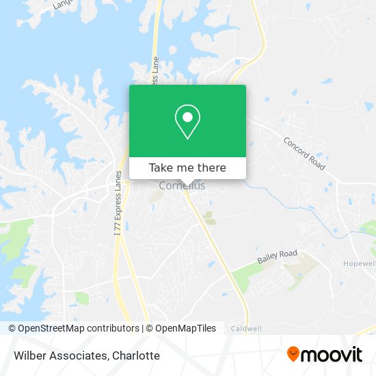 Wilber Associates map