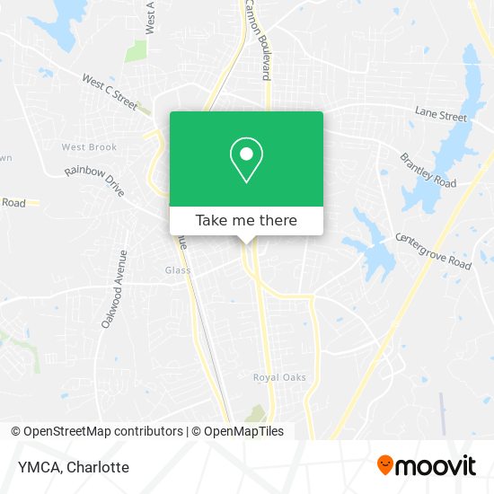 YMCA map