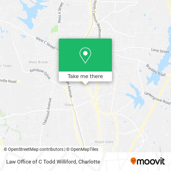 Law Office of C Todd Williford map