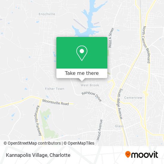 Kannapolis Village map