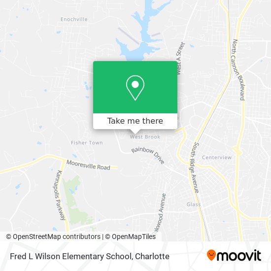 Fred L Wilson Elementary School map