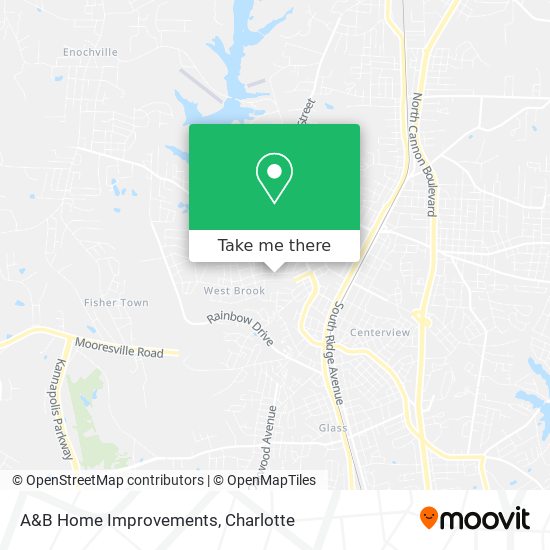 A&B Home Improvements map