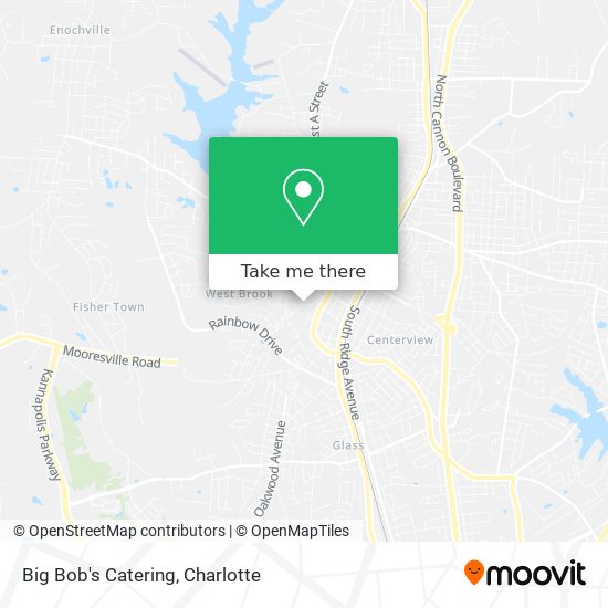 Mapa de Big Bob's Catering