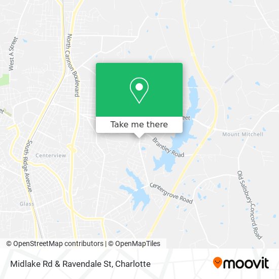 Midlake Rd & Ravendale St map