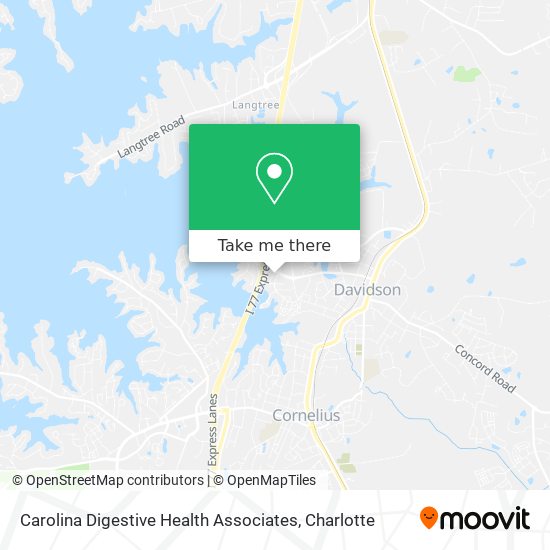 Mapa de Carolina Digestive Health Associates