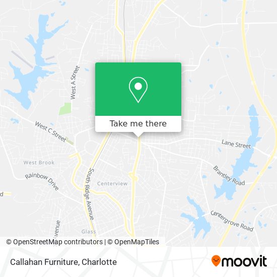 Callahan Furniture map