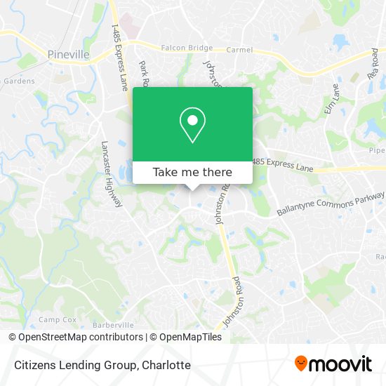 Citizens Lending Group map
