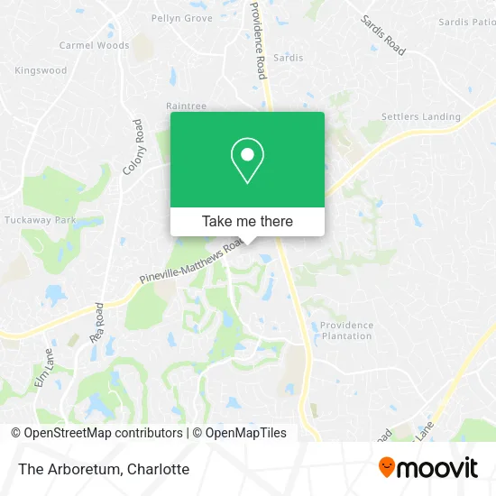 The Arboretum map