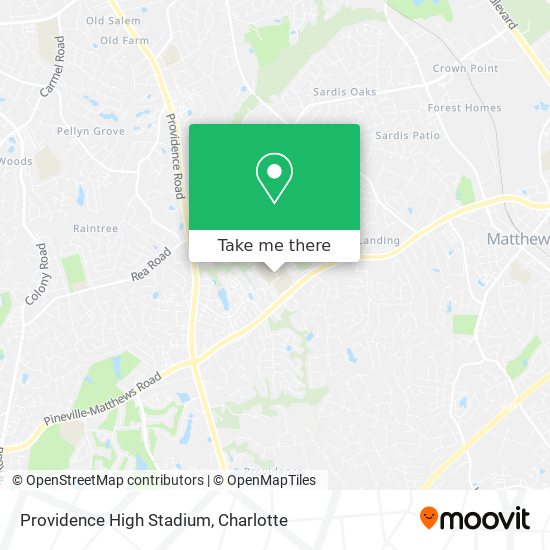 Providence High Stadium map