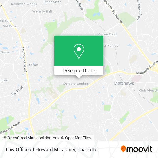 Law Office of Howard M Labiner map