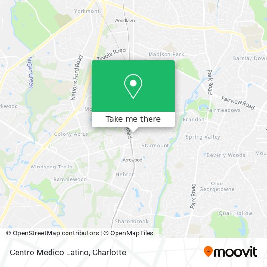 Centro Medico Latino map