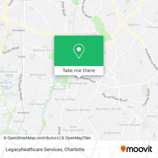Legacyheathcare Services map